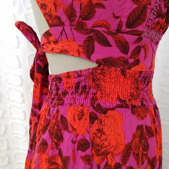 SOLD Abel the Label floral maxi dress size XS - Picture 6 of 13